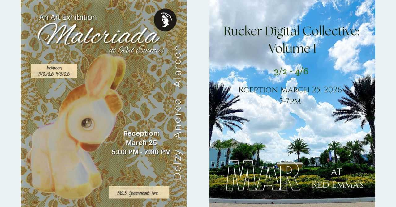 Art Reception: Delzy Andrea Alarcon's Malcriada & Rucker Digital Collective Vol. 1