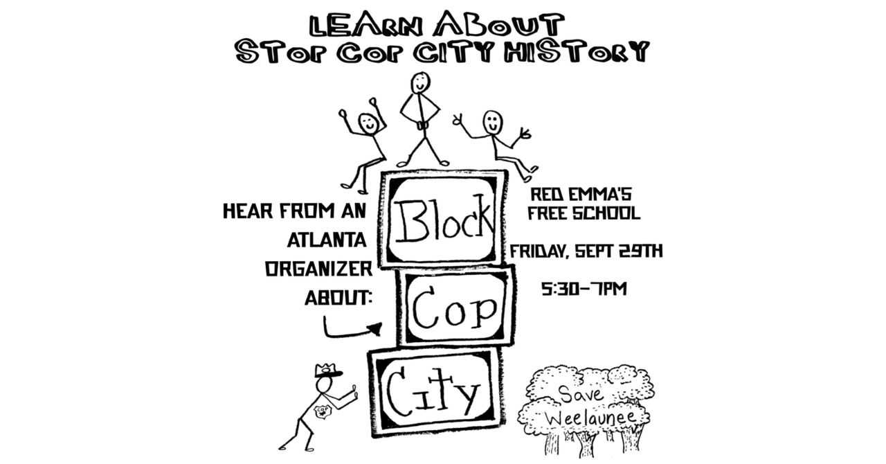 Stop Cop City History Hour