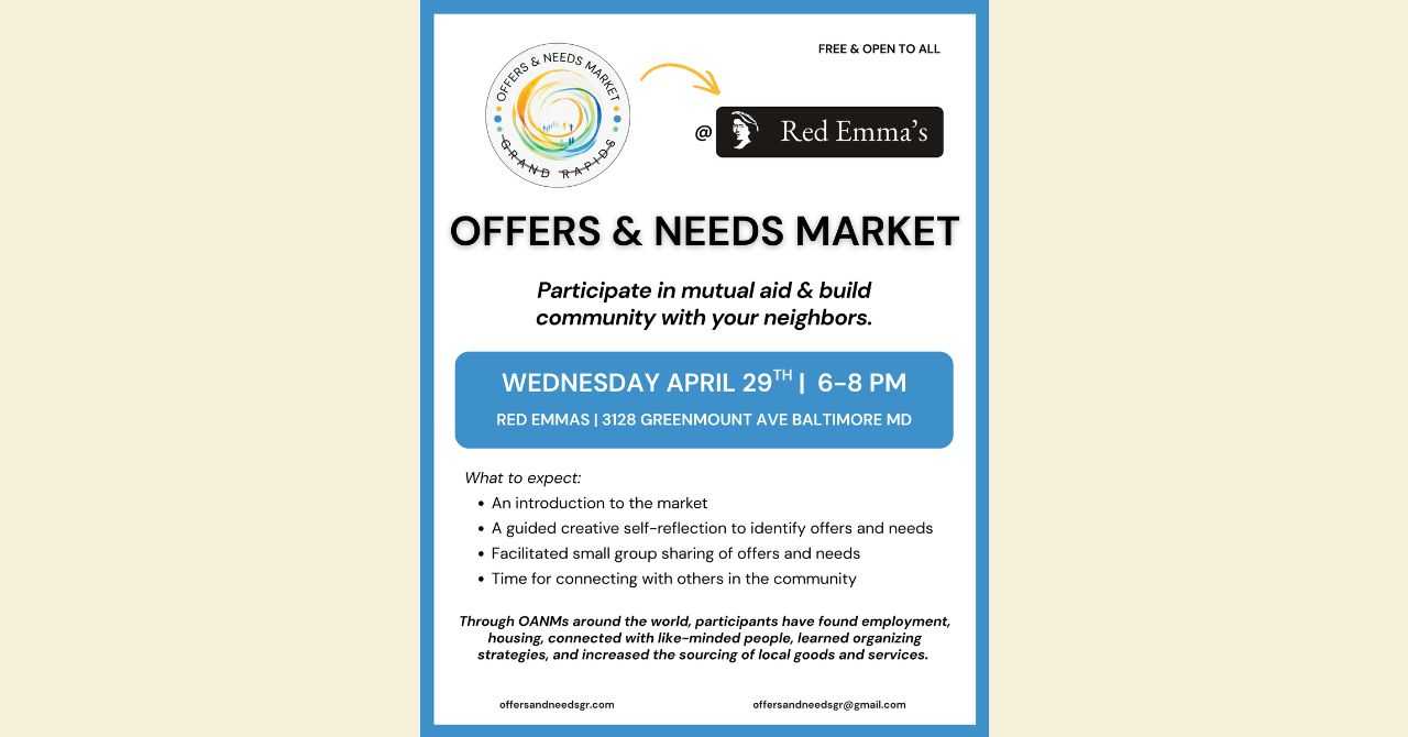 Offers and Needs Market