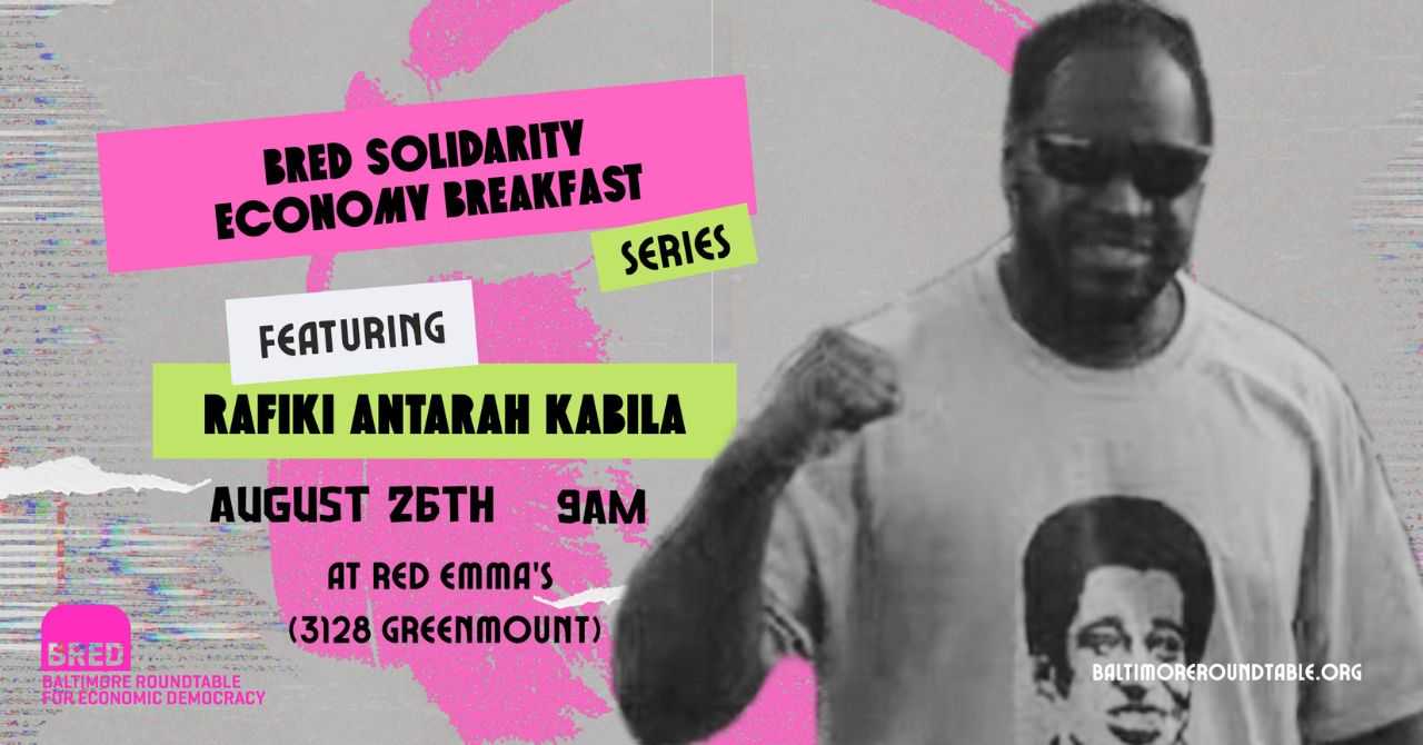 BRED Solidarity Breakfast Series featuring Rafiki Antarah Kabila