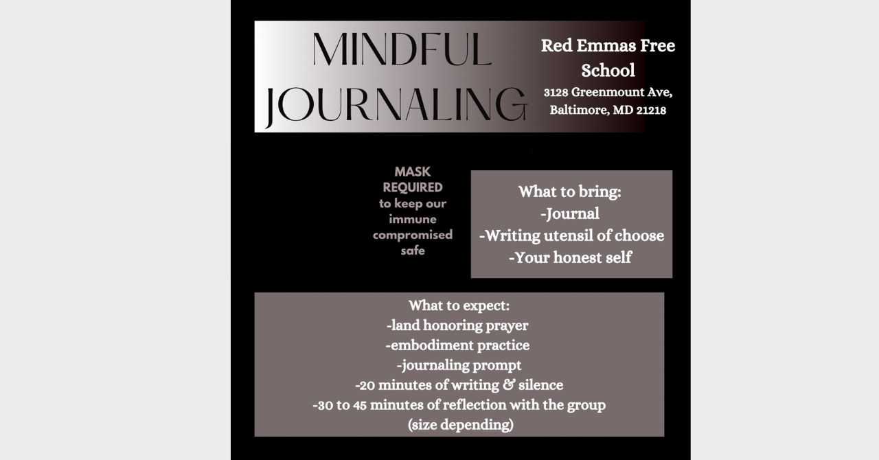 Mindful Journaling November 2025