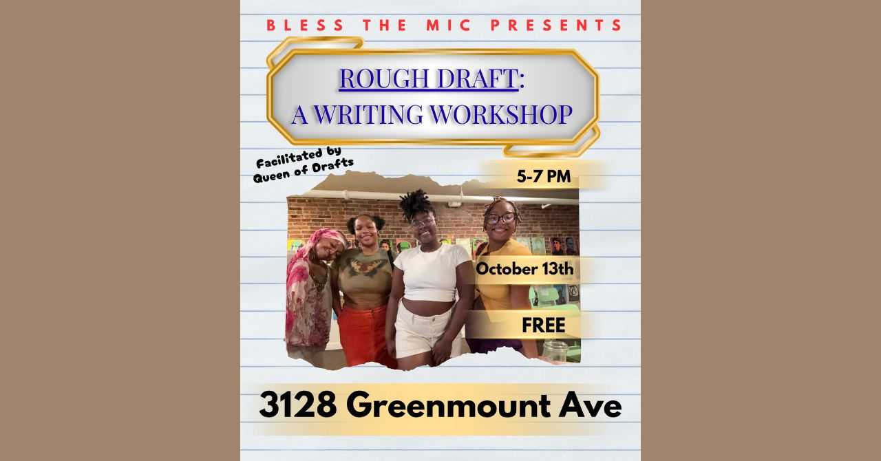 Rough Draft: A Writing Workshop with Queen of Drafts (October 2026) 