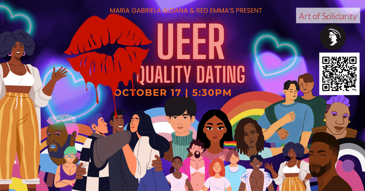 Ticketed event: KISSIN': Queer Quality Dating!