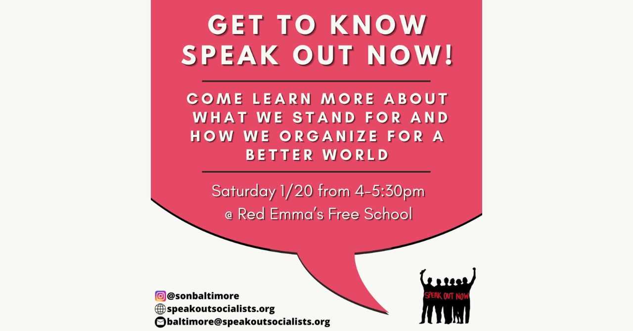 Get to know Speak Out Now!