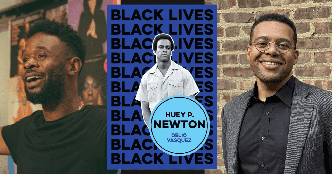 Delio Vásquez presents "Huey P. Newton: I am We" in conversation w/ Omavi Shukur 